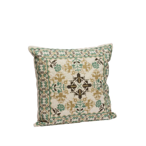 Madam Stoltz- brodert putetrekk i bomull