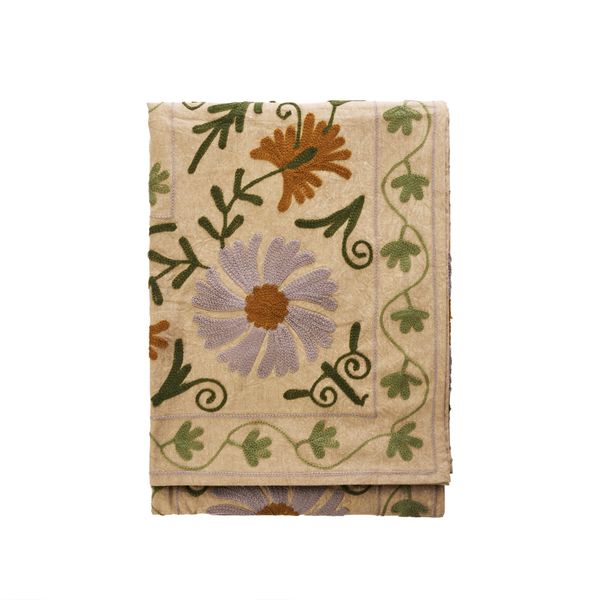 Brodert bomullsteppe – Suzani