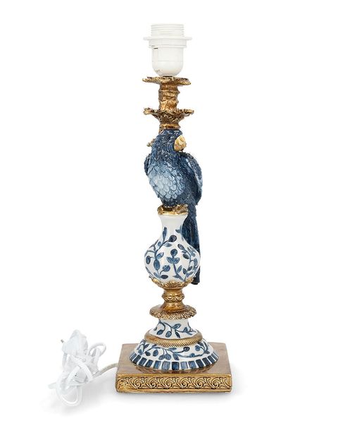 Lampfot Papegøye – Blå 43 cm