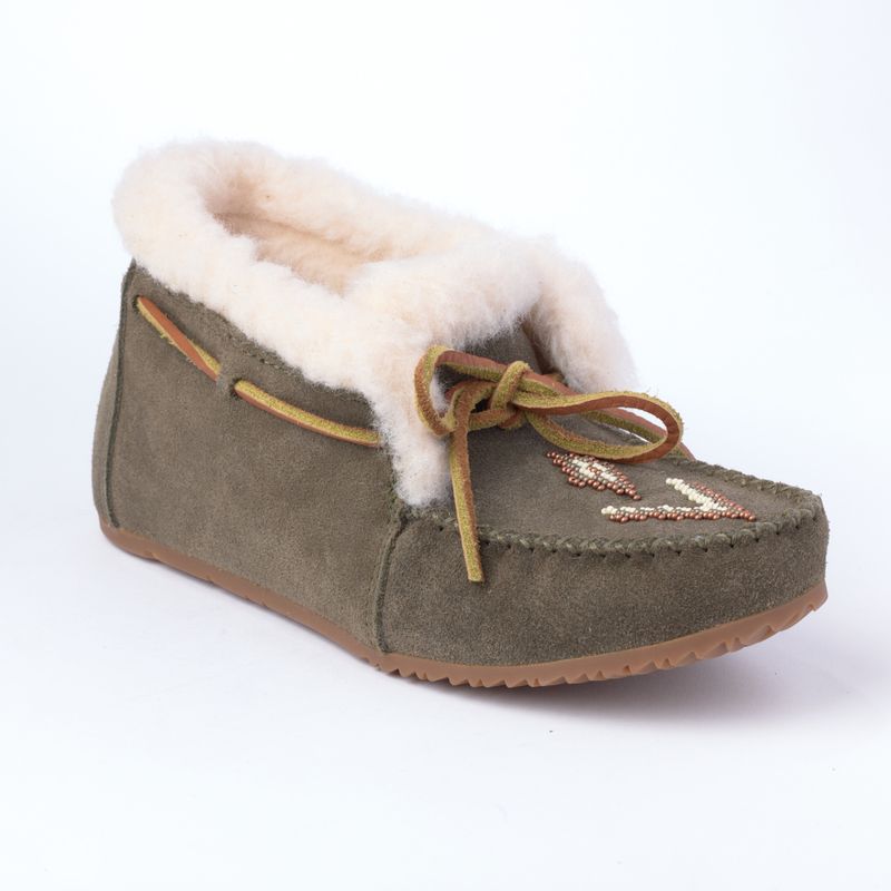 Manitobah - Street Moccasin Mid oliven